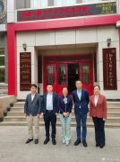 共工新闻社顾问黄光宇一行访中国传媒大学