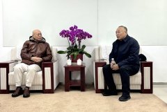 孙中山博爱基金会李亚中会长莅临指导东