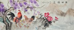 王世军国画《盛世归宗》作品释义