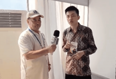印尼共工新闻社专访谢天奕：推动印中教